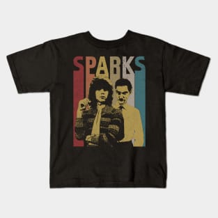 My Favorite Sparks Retro-Style Fan Art Design Kids T-Shirt